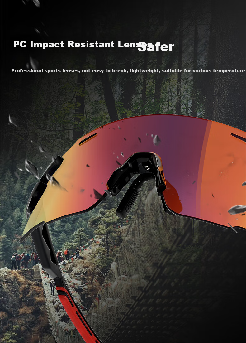 CAXMAN Running Glasses for Men And Women, Professional Marathon-Specific Outdoor Sunglasses, Cycling Hiking UV Protection Sports Sunglasses 5