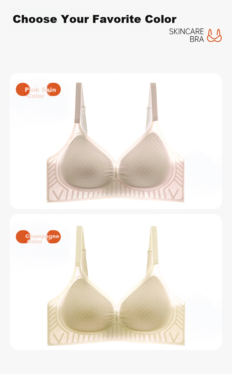 Miyou 7A Antibacterial Seamless Women's Underwear, Soft And Skin-Friendly Bra, Thin Summer Style, Breathable Push-Up Brassiere 9