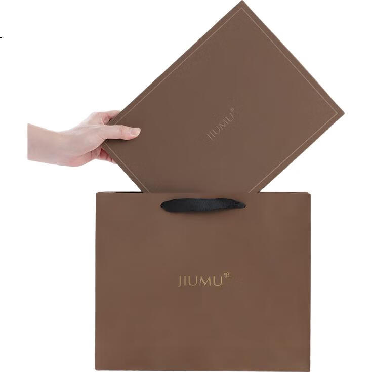 Мужской кашемировый шарф JIUMU, осенне-зимний шерстяной шарф, подарок мужчине, подарок на Новый год и день рождения в подарочной коробке