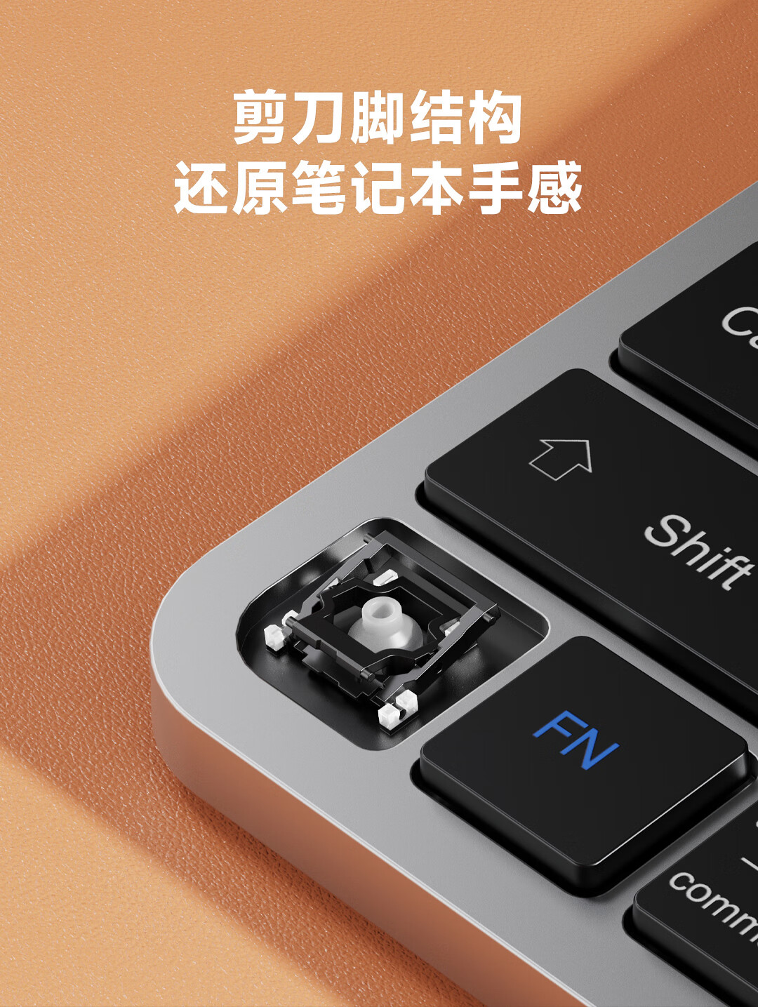AOC KM600 Wireless Bluetooth Keyboard And Mouse Combo, Dual-Mode Rechargeable Keyboard And Mouse, Scissor Foot Structure, Splash-Resistant, Compatible with Laptops, Black 4