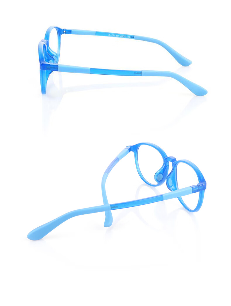 Runzhi Japan Imported Children's Blue Light Blocking Glasses [Apple Fan] 9