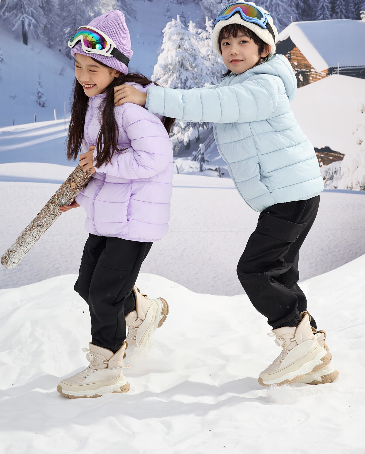 PEPCO Kids Cotton Padded Jacket Winter 2025 New Lightweight Hooded Coat for Boys and Girls Autumn and Winter Warm Cotton Coat for Older Children 10