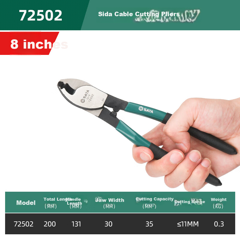 SATA 72502 Cable Cutter, 8 Inches