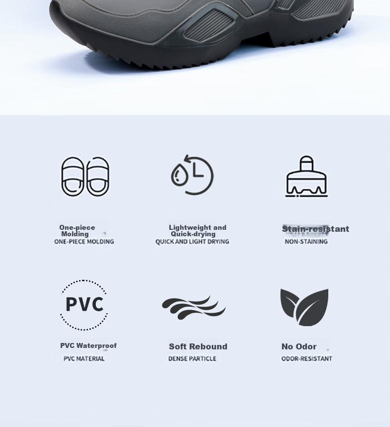 Lanoudun Rain Boots, Short Tube Shoes for Men And Women, Non-Slip Waterproof Rubber Shoes, Wear-Resistant Fishing And Beach Shoes YX1027 Size 36 2