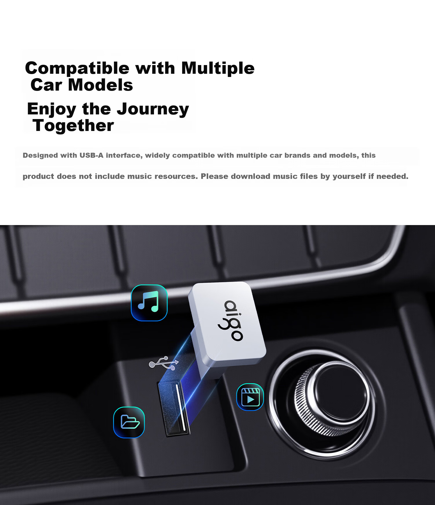 Aigo 64GB USB2.0 Flash Drive C1A Mini Version, Silver, USB A Metal Flash Drive, Computer Office Thumb Drive 4