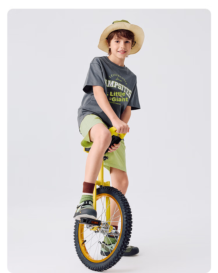 BALABALA Children's Short-Sleeve T-Shirt, Boys And Girls Summer Wear, Moisture-Wicking Quick-Dry Parent-Child Top, 208225117220 10