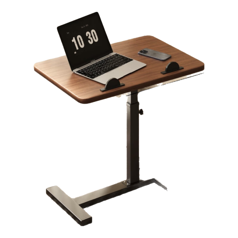 Mushuangfu Bedside Table, Movable And Height-Adjustable Computer Desk, Living Room Sofa Side Table, Folding Table, Study And Writing Desk