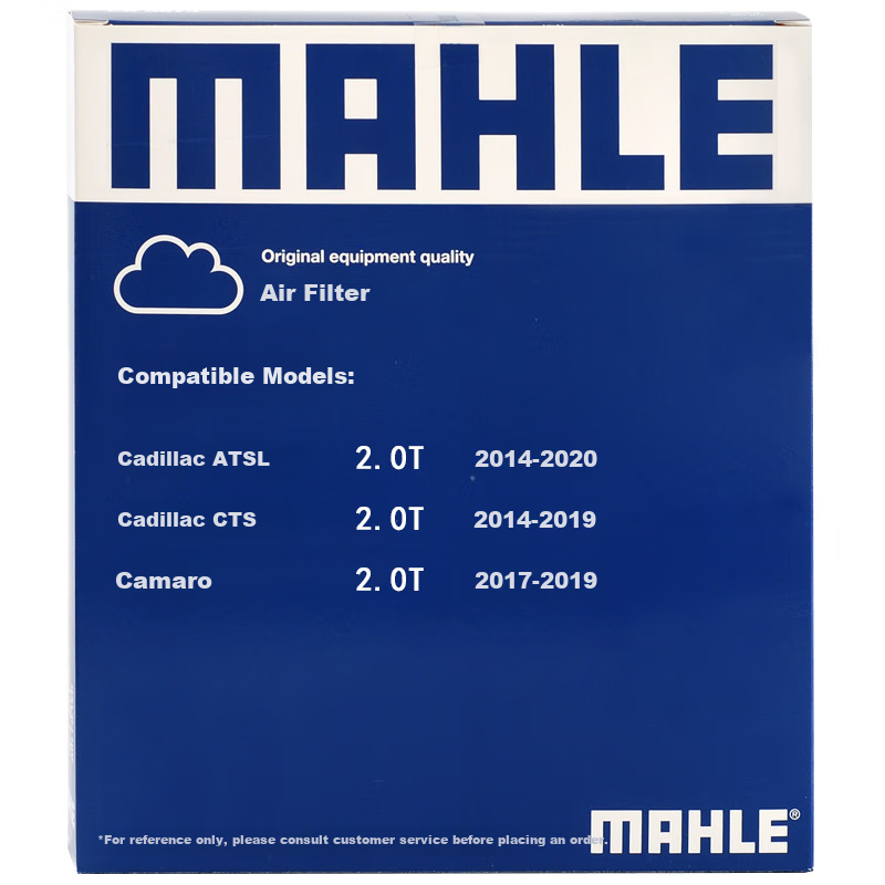 MAHLE Air Filter Element Cleaner Air Filter LX5006 (For Cadillac ATS-L/CTS/Camaro 2.0T)