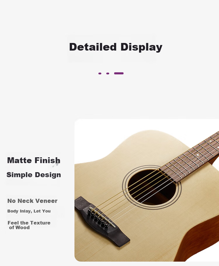 YAMAHA FS400CNS Acoustic Spruce Beginner Entry-Level Folk Cutaway Guitar, 40-Inch Natural Wood Color Matte Finish 8
