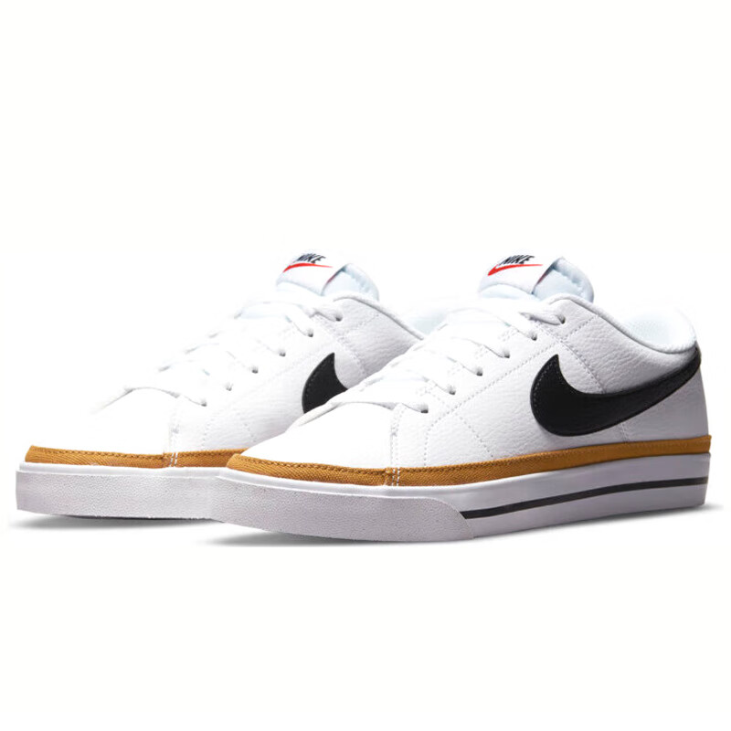 NIKE Women's Skateboarding Shoes COURT LEGACY NN Sneakers DH3161-100 White And Black, Size 37.5