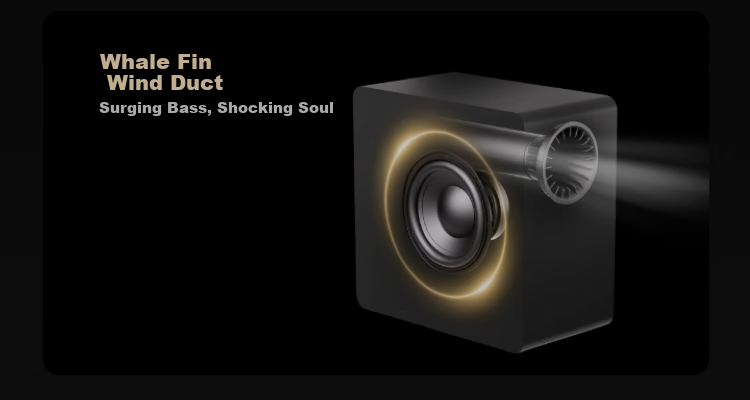 HUAWEI Yuexiang Home Theater 7.1.4 Xingkong Sound Field, Whale Fin Ultra-Heavy Bass, Soundbar Home Theater, Projector TV Gaming Speaker, Mate TV Perfect Companio 3