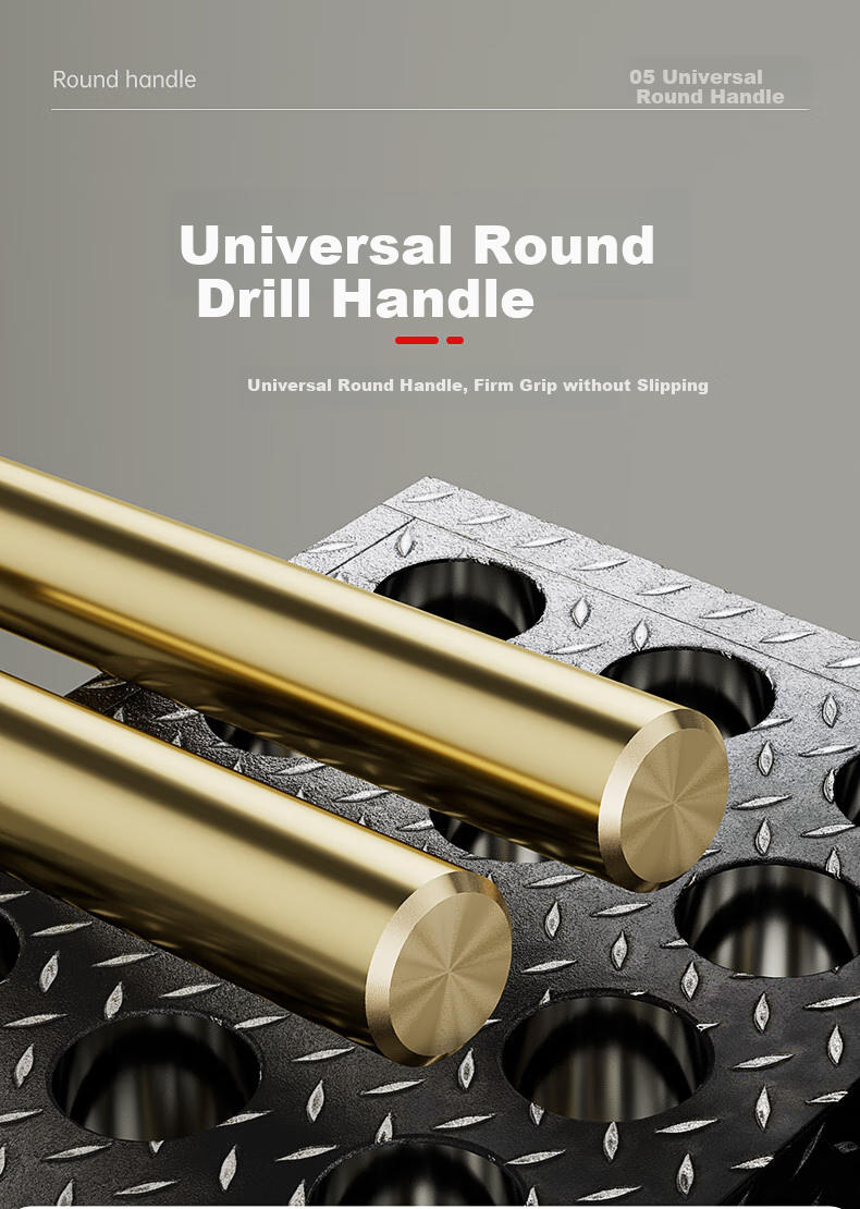 HUHAO M35 Cobalt-Containing Super Hard Twist Drill Bit Set for Drilling Iron, Metal, Steel Plates, Stainless Steel, Specialized Hand Drill Bits 8