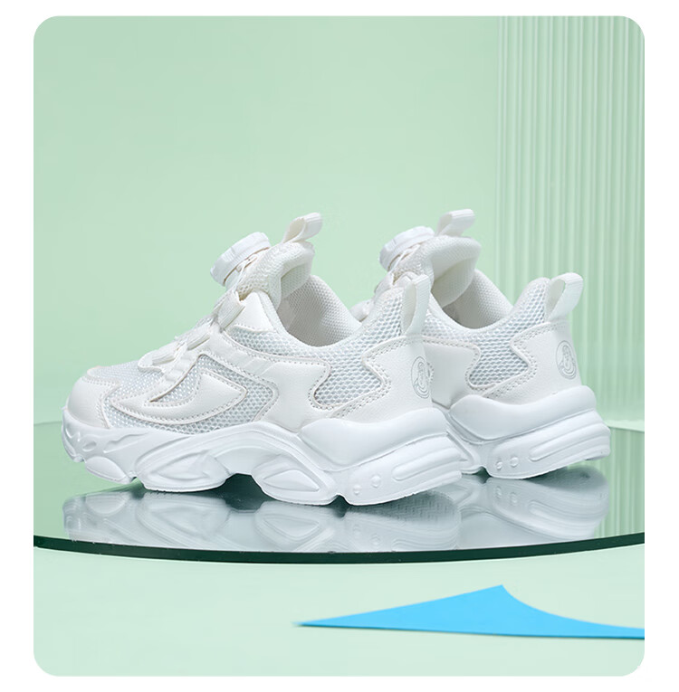 Disney Kids Running Shoes Boys and Girls Spring Autumn Outdoor White Breathable Sports Shoes Size 28 9