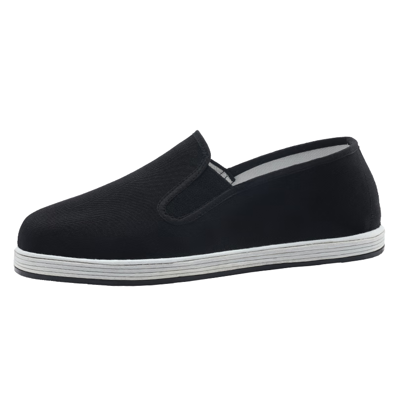 Lifeng Old Beijing Cloth Shoes Men's Genuine JD Self-operated Handmade Multi-layer Sole Breathable Casual Driving Cloth Shoes Black 42