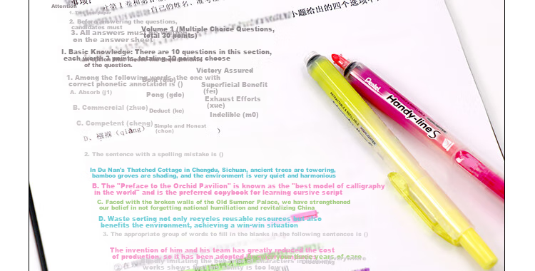 Pentel SXS15 Retractable Highlighter Pen, Journal Marker Pen, Extendable Large-Capacity Highlighter Pen with Replaceable Refills, 4.5mm, Purple 23