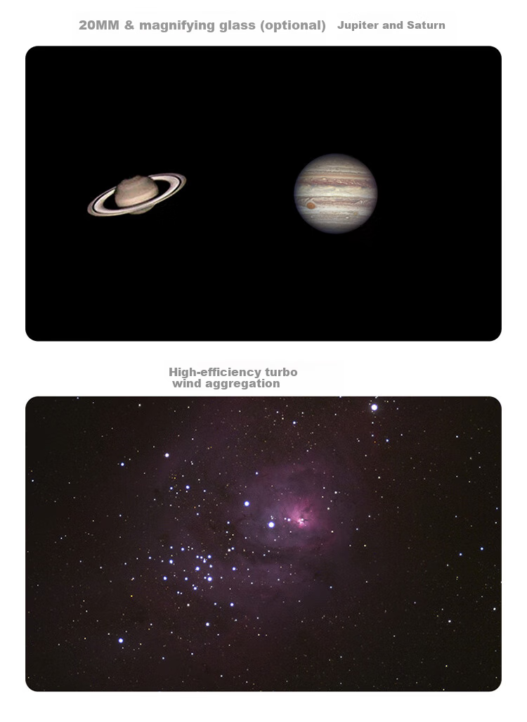 Xingtelang American Brand AM127 Makara Panoramic Telescope, Dual-Use High-Definition High-Magnification Large-Aperture Professional Astronomical Telescope 15