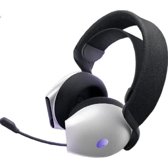 Игровые наушники Alienware AW725H Bluetooth Wireless Gaming Headset, полноразмерные, с микрофоном, три режима подключения, интеллектуальное шумоподавление, длительное время работы от аккумулятора