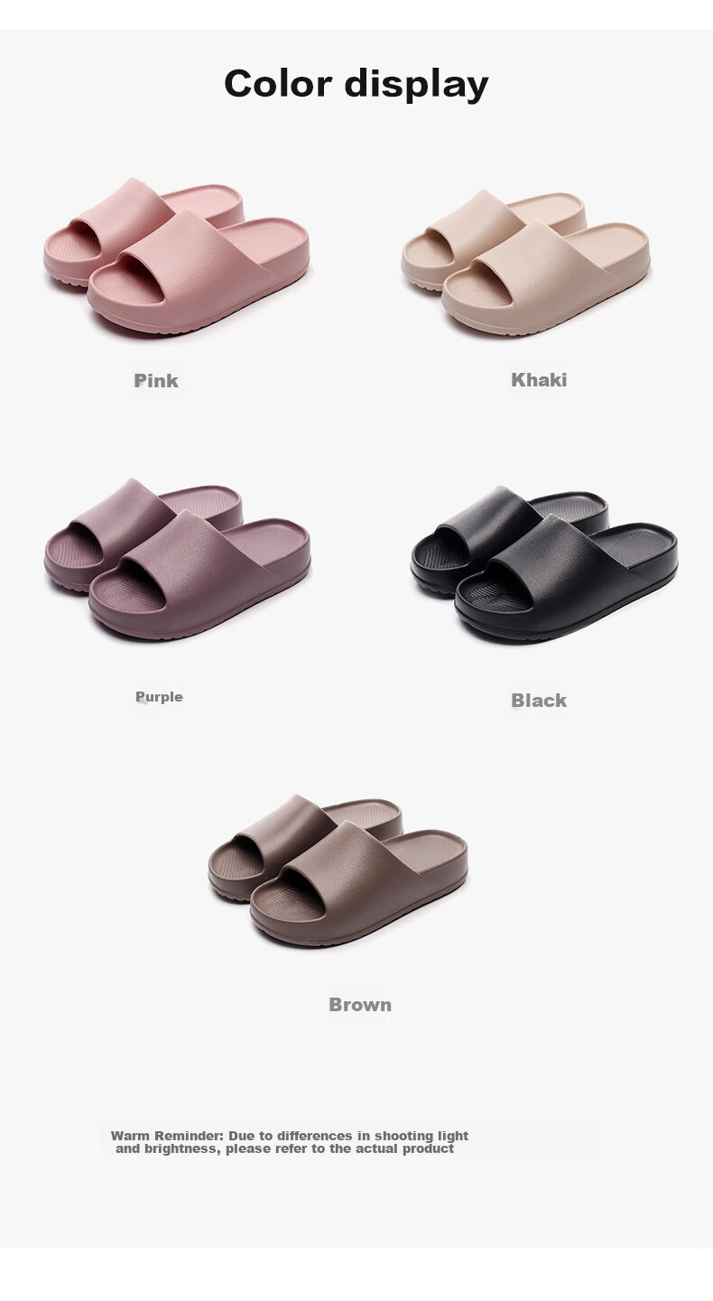 XGGC Thick-Soled Sandals for Women, Summer Height-Increasing, Outdoor And Indoor Wear, Non-Slip, High-End Feel for Men, Khaki, Size 35-36 3