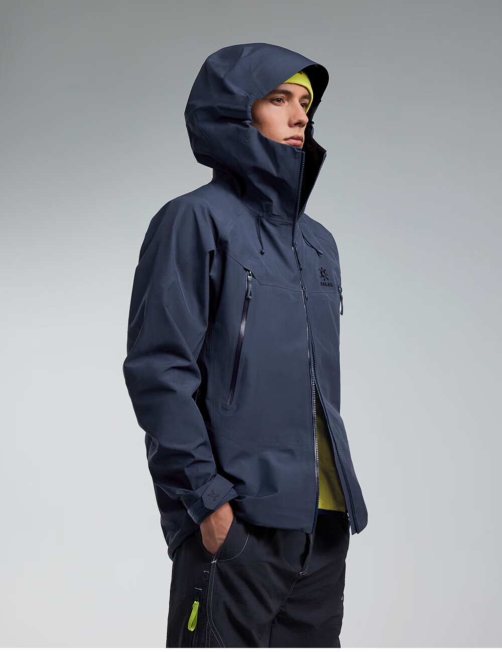 KAILAS Mont X All-Weather Hard Shell GTX Outdoor Waterproof Professional Mountaineering Jacket for Men and Women 11