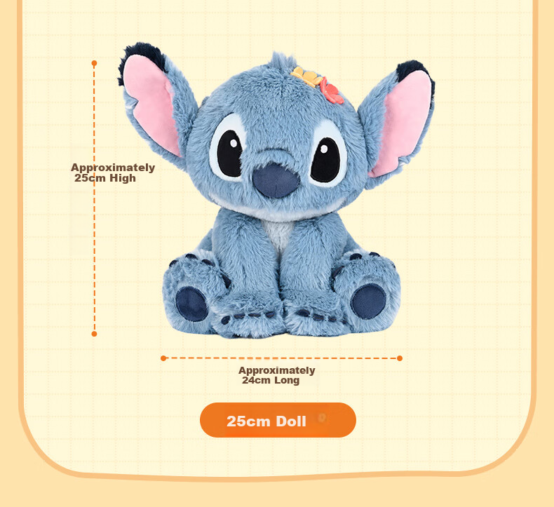 Disney Stich Plush Toy, Cute And Interesting Doll, Stuffed Animal Pillow, Children's Birthday Gift for Girls 5
