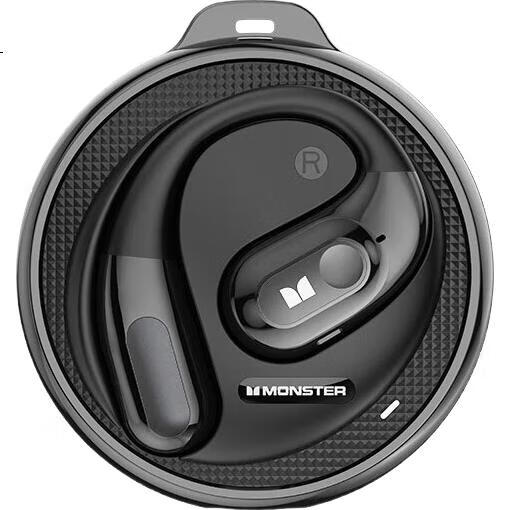 Monster AC330 Беспроводные наушники с открытым ухом Bluetooth 6.0, шумоподавление, черный