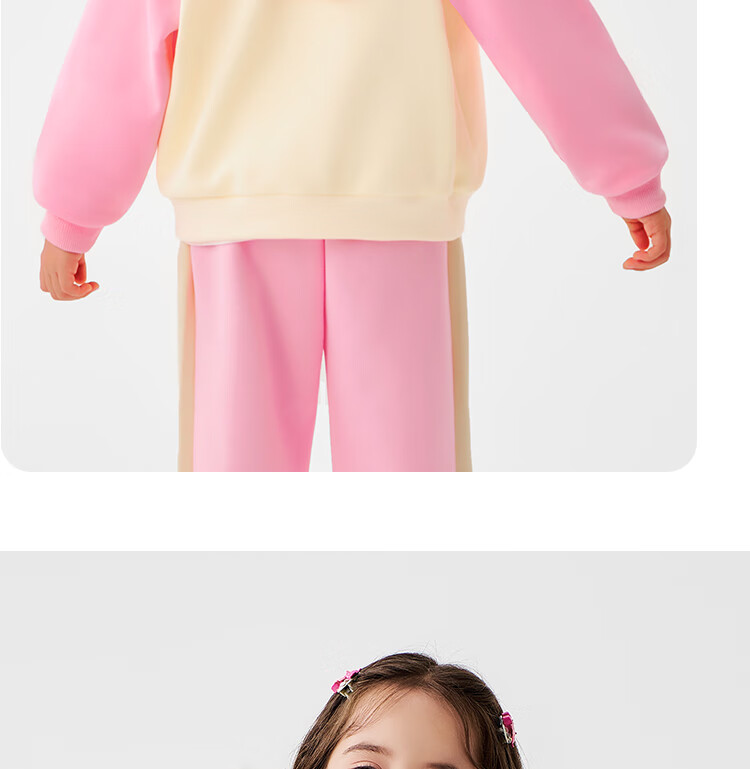 Badibadi Spring Autumn Baby Girls Hooded Cardigan Sports Casual Loose Versatile Cute Monster 130 6