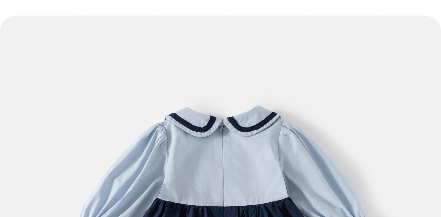 Banxidi Girls' Dress Spring New Stylish Baby Princess Dress Birthday Dress Spring and Autumn Children's School Style Skirt 18