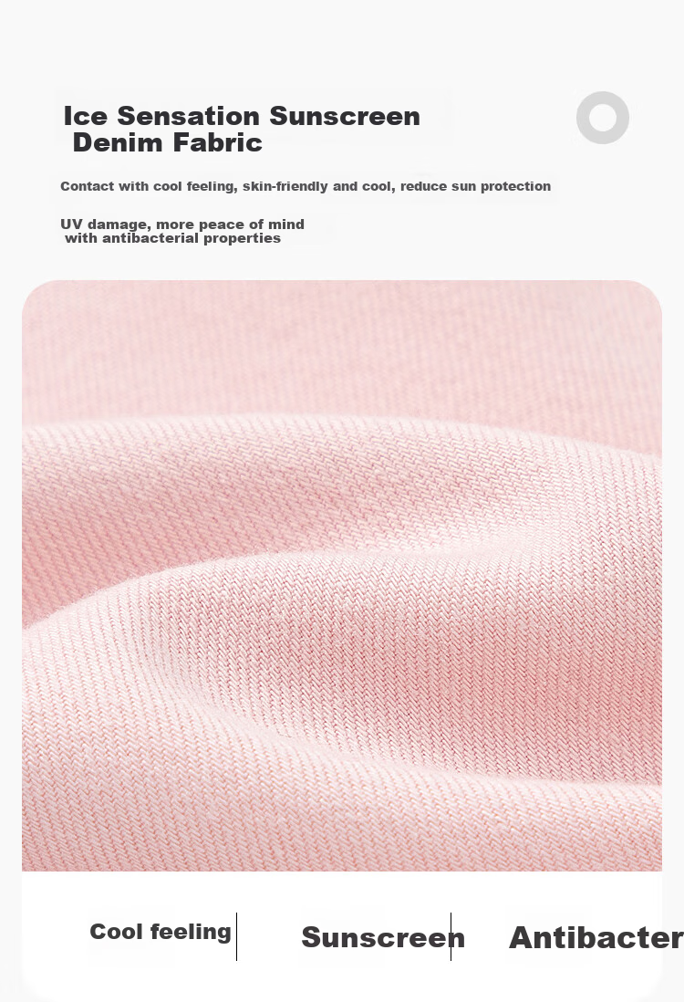BALABALA Children's Clothing, Kids' Long Pants, Cool Denim Jeans, Girls' Summer Trousers, Elastic Waist, 208225108008 2