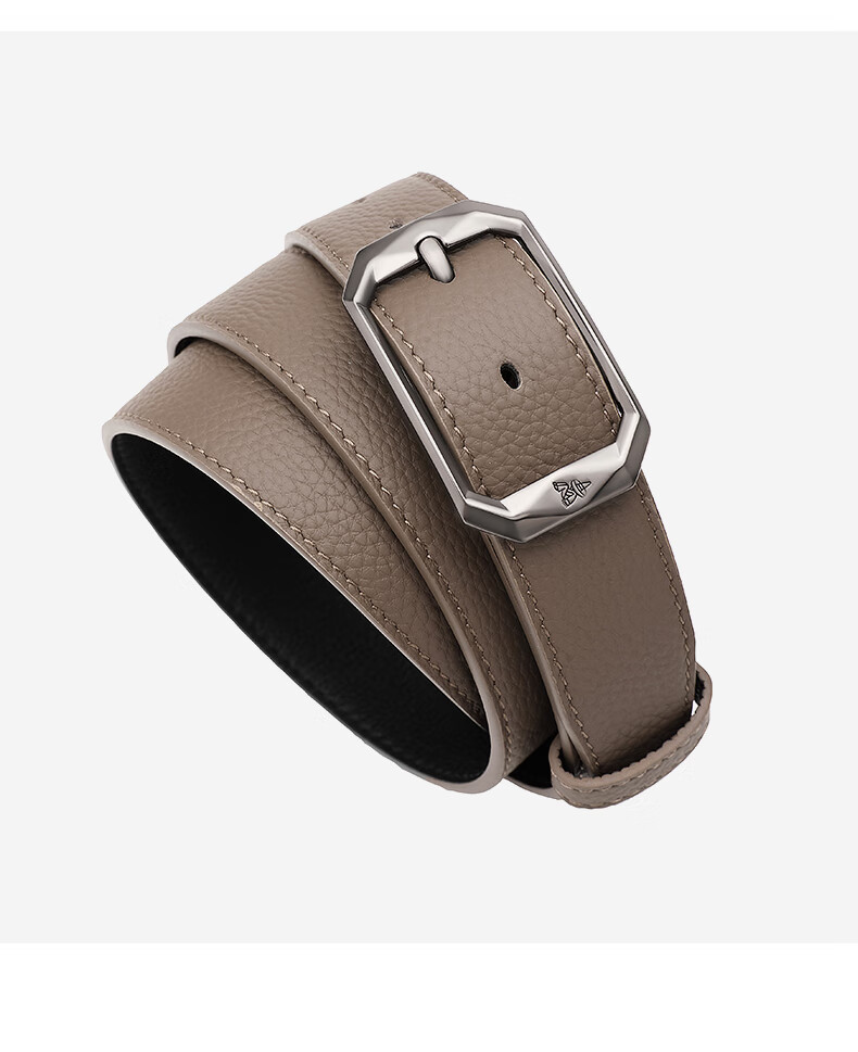 MEXICAN Vintage Men's Leather Belt Pin Buckle Genuine Top Layer Cowhide Business Casual Waistband Pants Belt Birthday Gift for Men 12