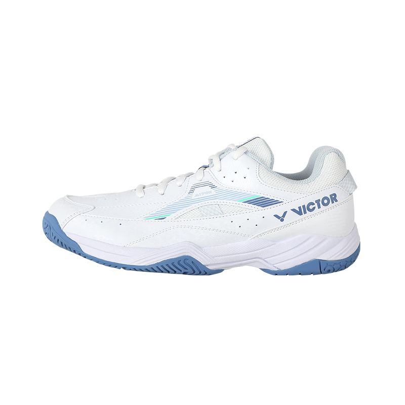 VICTOR Badminton Shoes for Men And Women, Wide Fit, Breathable, Non-Slip, Ultra-Light A170II Second Generation White Size 39