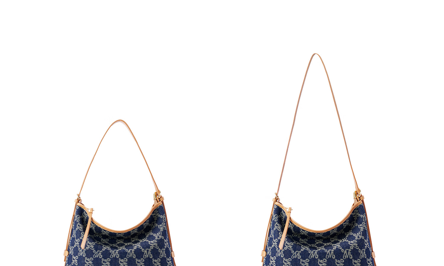 Wanlima New HOBO Bag, Denim Tote Bag, Versatile Commuter Shoulder Crossbody Bag for Women, Birthday Gift for Girlfriend 5