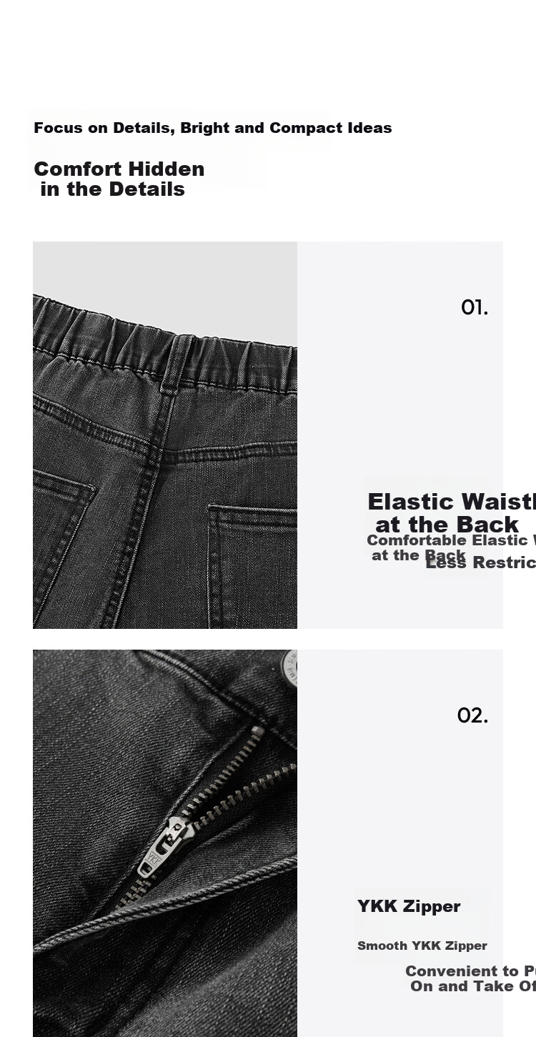 Semir Women's Summer Denim Jeans, Semi-Elastic Waist, Slim Fit Straight Pants, Style 103325124002 4