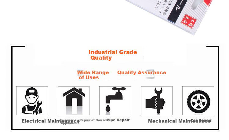 Jian Fukuoka Tool Household Multi-Functional Wire Cutters Labor-Saving Pliers Cutting Wire Flat-Nose Pliers 8 Inch 6