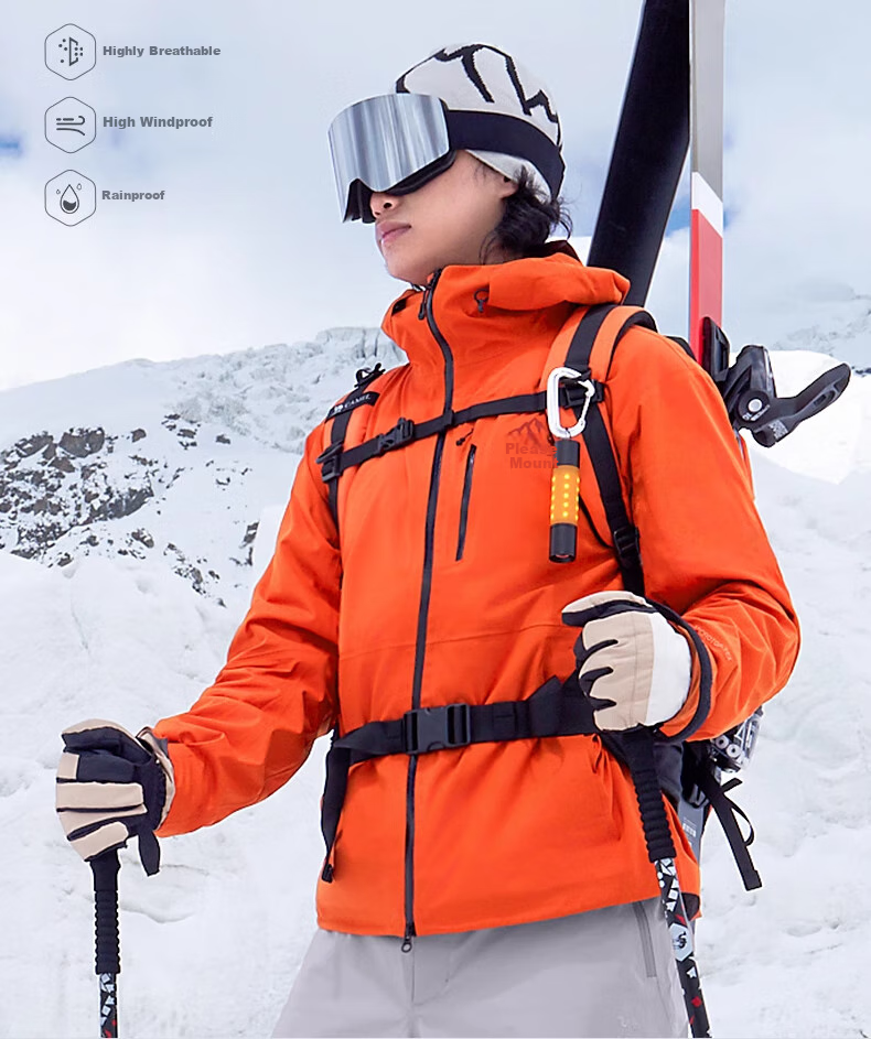 CAMEL Himalaya Series | Outdoor Hard Shell Ski Suit for Men And Women, Windproof, Waterproof, Cold-Resistant Ski Wear, Size L 2