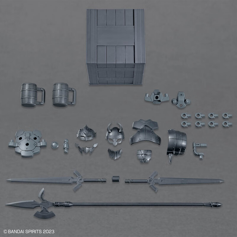 BANDAI 30MF Dragon Knight Assembly Model Toy 4