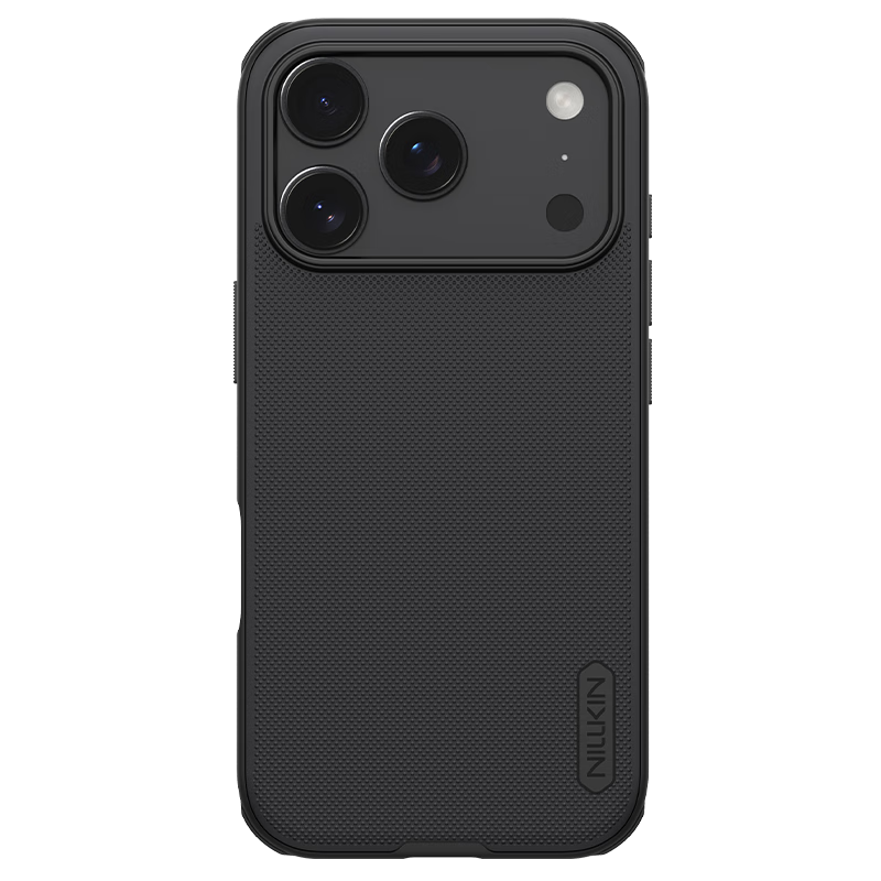 Чехол NILLKIN для iPhone 17 Pro Max, полное покрытие, матовый, противоскользящий, ударопрочный, тонкий, бизнес-стиль, черный