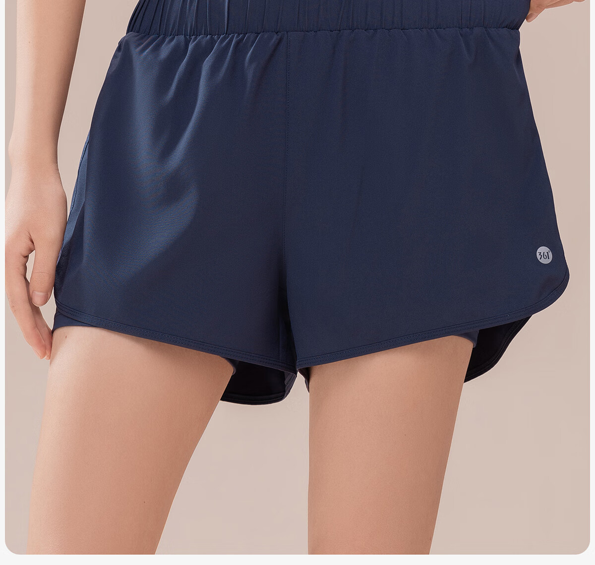 361° Women's Sports Running Shorts Anti-Exposure Yoga Layered Fitness Shorts 7