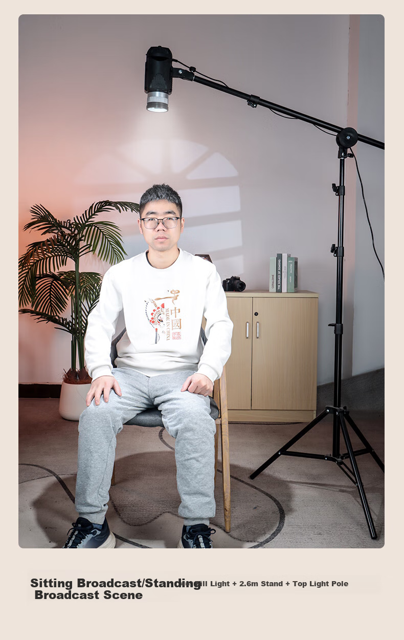 Hakutatz Hair Light, Live Streaming Special Fill Light, Contour Shaping Spotlight, Ceiling Spotlight, Photography God, Girl Atmosphere, Entertainment Live Room 9