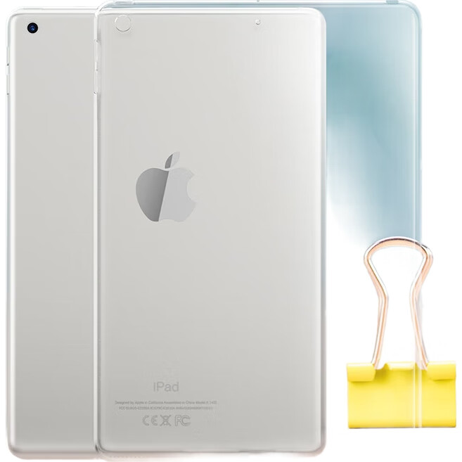 Чехол для Apple iPad Air 2/6 9.7 дюйма BIAZE, прозрачный белый, силиконовый, противоударный, тонкий