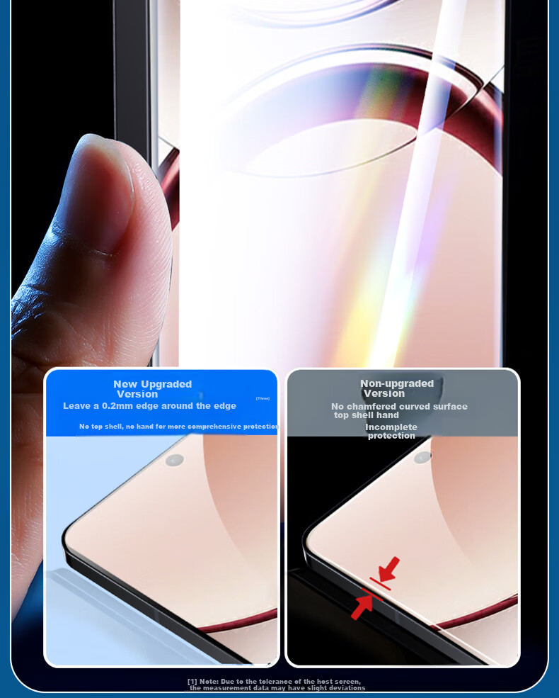 Smorss [Instant Dust-Free Installation] Tempered Glass Screen Protector for OPPO Find X8, Full Coverage High Definition No White Edge Anti-Drop Dust-Free Instant Application Tool 9