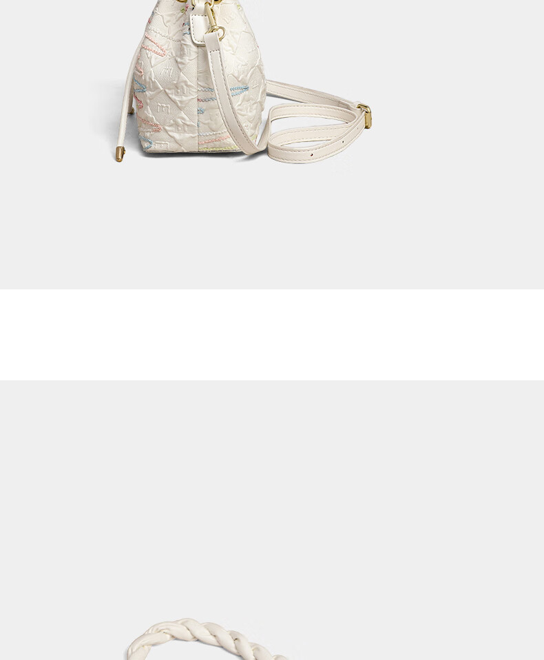 Aiqinghai Water Bucket Bag, Women's Crossbody Bag, Shoulder Canvas Bag, Light Luxury Brand, Birthday And Mother's Day Gift, Practical Present for Mom 9