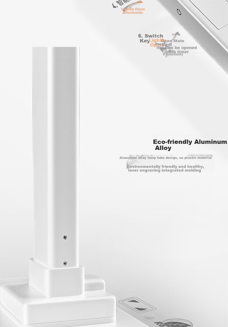 Dpdupi Eye Protection Lamp for Study, Reading, Homework, Students And Children, Smart Screen-Friendly Desk Lamp with Intelligent Lighting to Protect Visio 29
