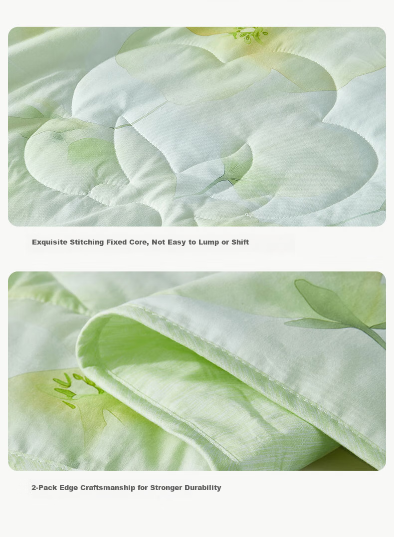 LUOLAI Home Textiles Cotton Quilt, Class A 100% Xinjiang Pure Cotton Washable Summer Quilt, 220*250 5