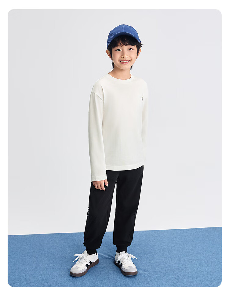BALABALA Balaone Children's Clothing, Kids' Long-Sleeve T-Shirt, New Autumn Style for Boys And Girls, Quick-Dry, Cool-Feeling, Sun Protection Top 32
