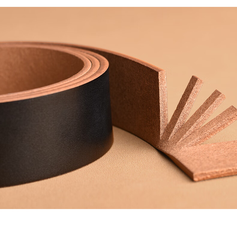 JEEP Leather Belt for Men, Top-Grain Cowhide, Toothless Inner Belt, Casual High-End Trouser Belt, Birthday Gift for Boyfriend Or Husband 9