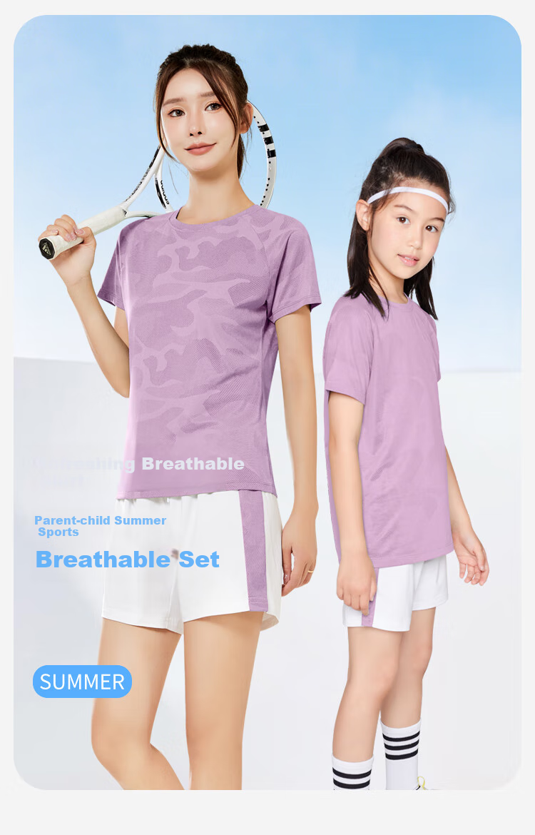 Fandimu Badminton Outfit for Women, Sports Running Yoga Tennis Fitness Wear, Breathable Comfortable Outdoor Training Hiking 1