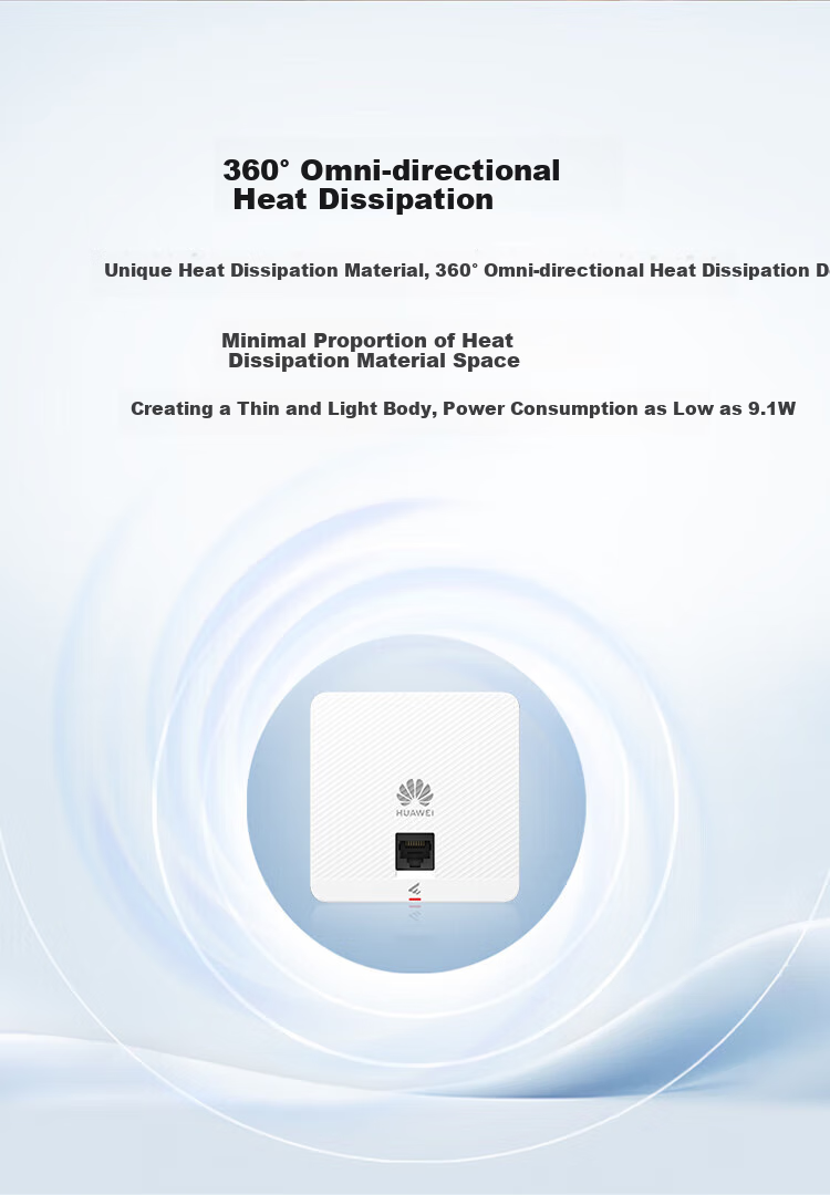 HUAWEI Whole-House WiFi 6 Set, Wireless AP Panel, 3000M Dual-Band, 1-To Whole-House Router AC+AP, Large Apartment Networking, AP162E*3 + Weak Current Box, 4-Port POE Switch 2