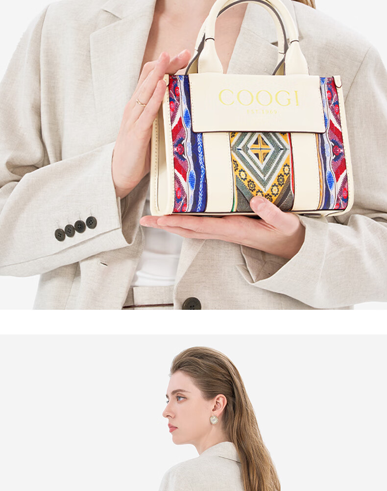 COOGI Women's Handbag, Light Luxury Shoulder Bag, Tote Bag, Teacher's Day Birthday Gift for Girlfriend Or Wife 3