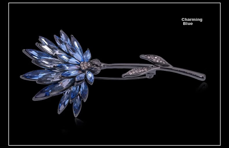 Eternelle French Elegant High-End Brooch for Women, Luxurious And Sophisticated Pin, Collar Button, Corsage, Birthday Gift 5