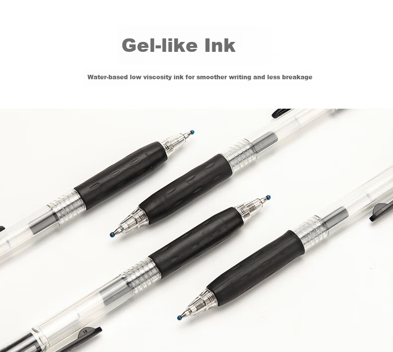 Nakabayashi Neutral Pen, Black, 0.5mm Bullet Tip, Ballpoint Pen, Japanese Stationery, Office Supplies, Aesthetically Pleasing And Comfortable to Hold, Neutral Pen [Five Pcs] 2